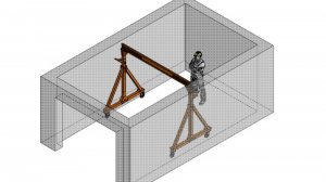 Кран в гараж