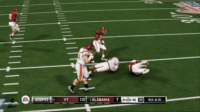 NCAA Football 14 Demo: CPU vs CPU Full Game