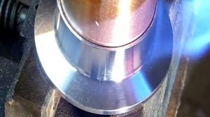 Припаиваем кламп к медной трубе. Еще вариант.