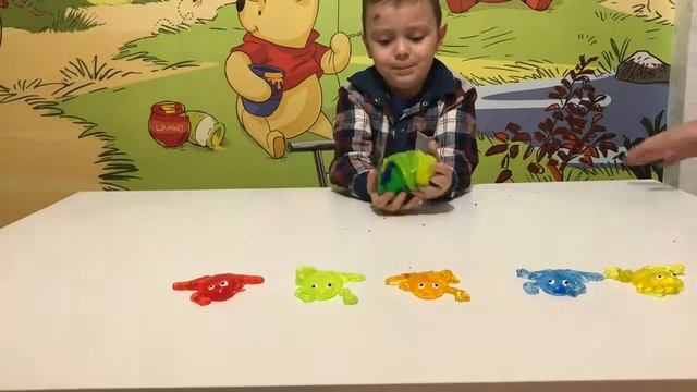 Сумасшедшие лягушки! Crazy frogs/Учимся считать на английском - learn to count/For kids