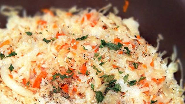 Капустные котлеты в мультиварке