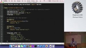 Building a custom wrapper kernel for IPython - PyCon SG 2015