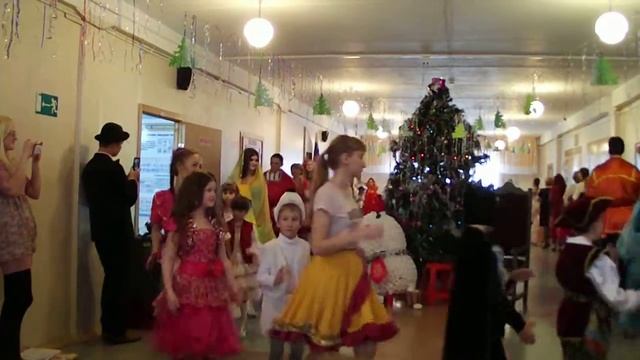 Дед мороз и паровоз