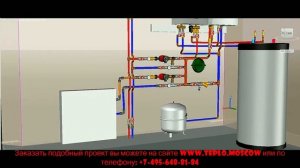 #бюджетная #котельная #надаче Как сделать бюджетную котельную. Обзор 3D проекта. (СтроимТепло.Ру)
