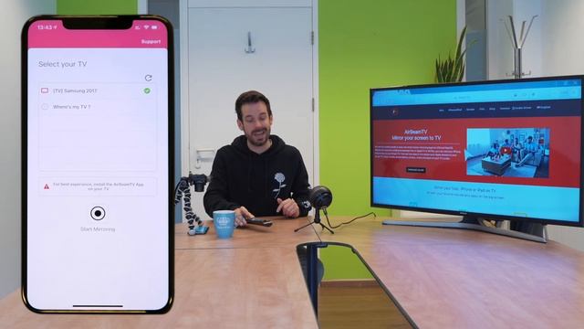 How To Watch TikTok On TV With Screen Mirroring App For iPhone & iPad | AirBeamTV смотреть онлайн