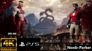 MK1 PS5 Mortal Kombat 1 Peacemaker Vs Omni-Man геймплей