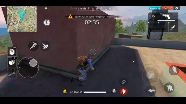 Free Fire C Телефона Это Просто. Я НУБ взял ТОП 1 в Рейтинге? Garena Free Fire BattleGrounds