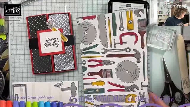 This Week's Class - Trusty Tools Bundle with Free Sale-a-bration Paper! смотреть онлайн