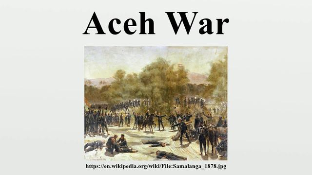 Aceh War смотреть онлайн