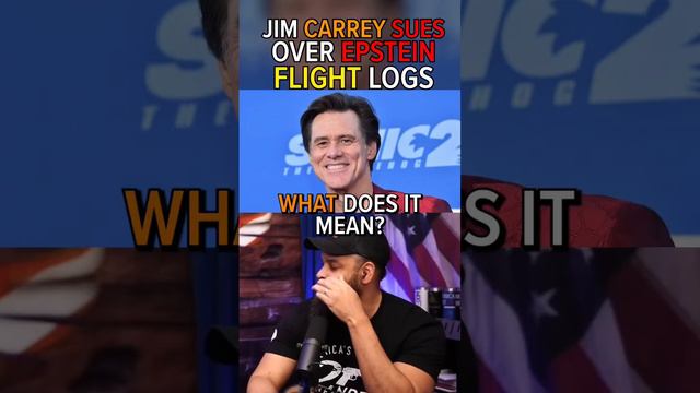 Jim Carrey is Upset Over Epstein Flight Logs