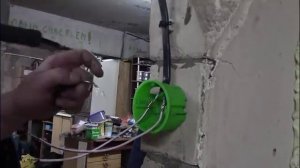 Наращивание алюминиевых проводов в подрозетниках.