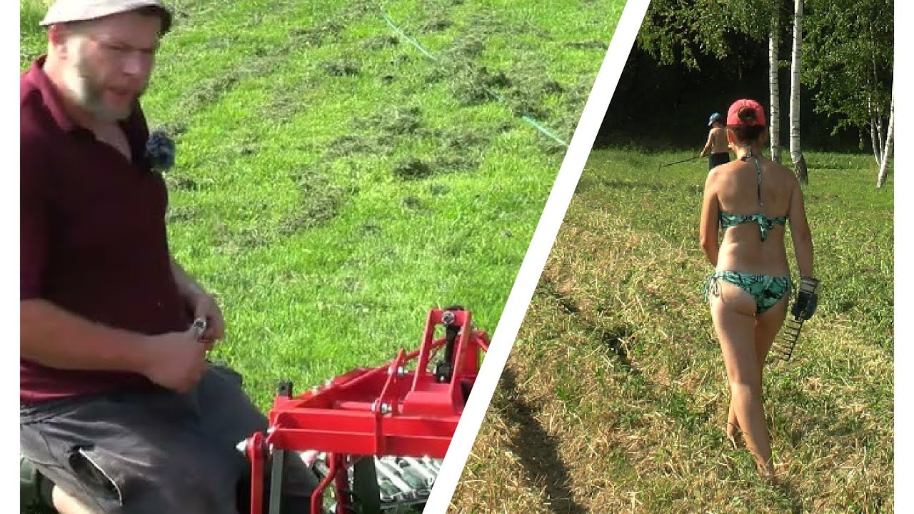 Подготовка к уборке картофеля, модернизация картофелекопалки КМ-1. МТЗ Weima WM188F 13л/с. смотреть онлайн