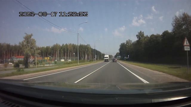 Выезд из Пскова.Трасса Е95. 17.08.2023 смотреть онлайн