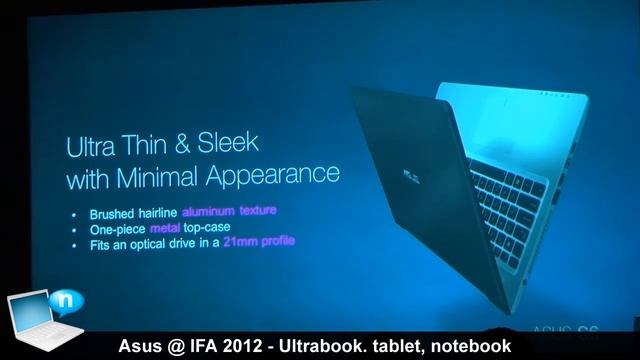 ASUS @IFA 2012: Zenbook U500, ASUSPRO BU400, Zenbook Prime UX21A Touch смотреть онлайн