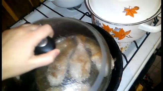 Окорочка на сковороде.