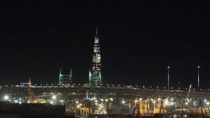 Лахта центр в праздник #лахтацентр