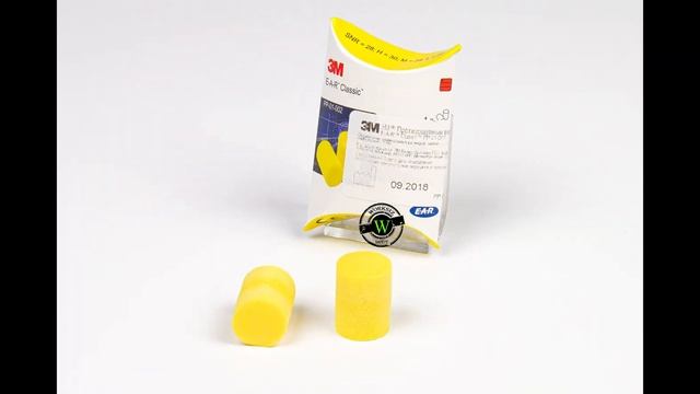 Противошумные вкладыши (Беруши) без шнурка 3M™ E-A-R™ Classic™ (PP-01-002) смотреть онлайн