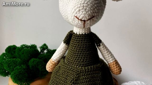 Амигуруми: схема Козочка Марта. Игрушки вязаные крючком - Free crochet patterns. смотреть онлайн