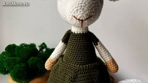 Амигуруми: схема Козочка Марта. Игрушки вязаные крючком - Free crochet patterns.