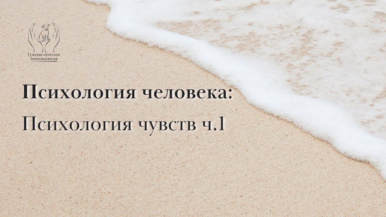 Психология чувств. Часть первая