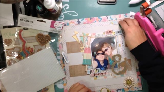 Scrapbooking Process #74- "Cool for the Summer" WIW 4/15 смотреть онлайн