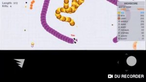 Игра Snake Slither червячки! Большой червяк