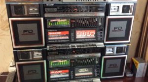 Аудиокассеты . Audiocassette . SHARP GF-939 , 940 Часть 6