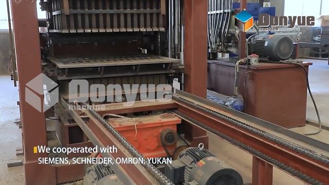 Dongyue cement brick making machine manufacturer hollow brick making machine QT8 15 смотреть онлайн