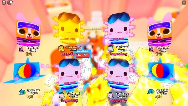 НАШЕЛ ! ИВЕНТ С 50 Х ШАНСОМ SANDCASTLE EGG В PET SIMULATOR X ROBLOX смотреть онлайн