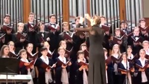 Ф. ПУЛЕНК - O MAGNUM MYSTERIUM - ХОР МОСК.КОНС. - ДИРИЖЕР ЕКАТЕРИНА КОЛОМИНА