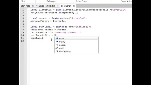 How to: "Roblox Studio" Roblox (RS) Custom Loading Screen смотреть онлайн