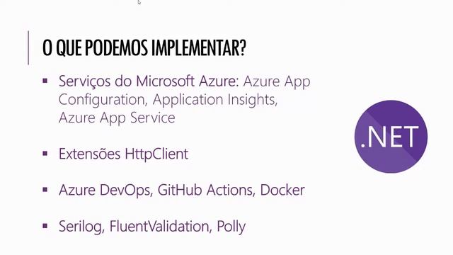 Implementando soluções de Backend com ASP.NET 5 смотреть онлайн