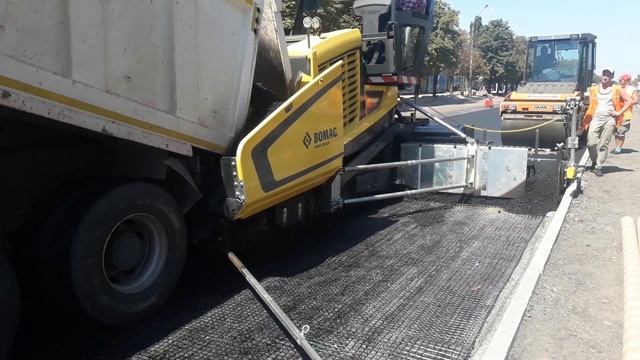 Армирование асфальтобетона. Строительство дорог смотреть онлайн