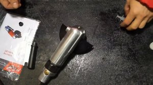 Расконсервация пневмоинструмента. Пневмо УШМ. Очень краткий обзор