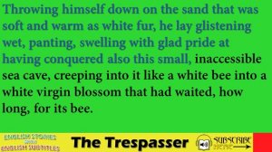 The Trespasser 08 | Learn English through story | Graded reader level 1 English story with subtitle