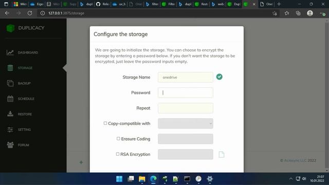 Komfortables OneDrive Backup mit Duplicacy WebGUI смотреть онлайн