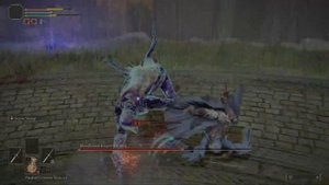 Elden Ring Bloodhound Knight Darriwil Boss Fight