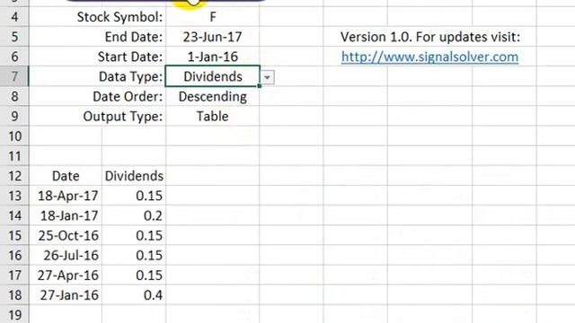 Fix, June 2017: Historical Stock Prices for Excel смотреть онлайн