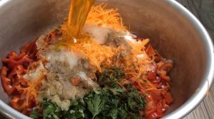 Закуска на зиму из болгарского перца ! Невероятно вкусно !!!