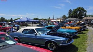 classic cars  at 2024 Ford Nationals {record setting} Mustangs Torinos Cougars & 100s FoMoCo rides