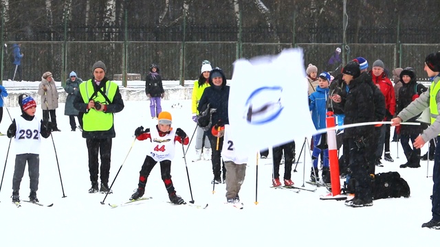 Лыжное будущее Москвы 2016 забег дети 7 лет