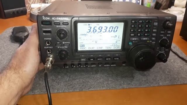 IC-746PRO КВ УКВ трансивер