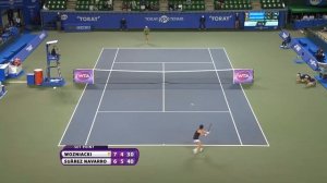 2016 Toray Pan Pacific Open Second Round | Caroline Wozniacki vs Suarez Navarro | WTA Highlights