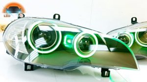 Модернизация фар BMW X5 E70