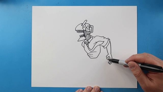 How to Draw Chainsaw Man смотреть онлайн