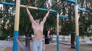 Calisthenics with weights program for strong back