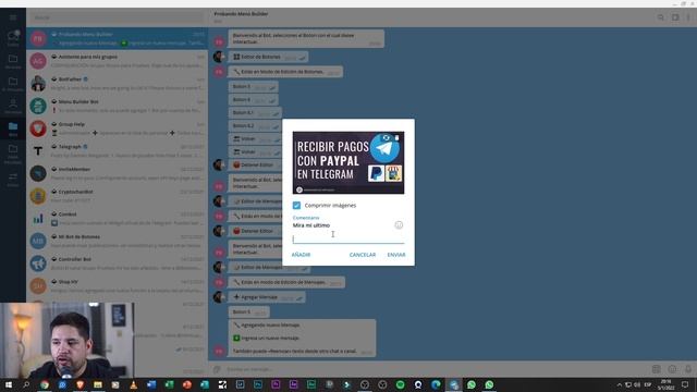 Como usar Menu Builder Bot - Parte 2 | Telegram Bot смотреть онлайн