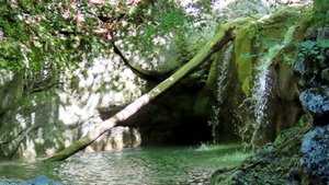 Водопад Косички и  Водопад Любви с ванной Любви в каньоне Кок-Асан. Черемисовсике водопады