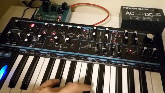 Novation Bass Station 2 & Strymon Blue Sky смотреть онлайн