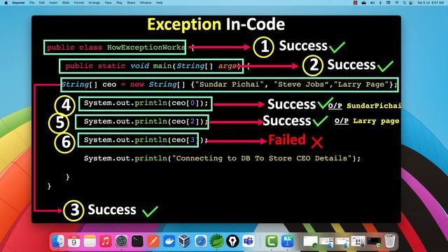 Java -JDK-16-Training Java Exception In Code [Animation] смотреть онлайн